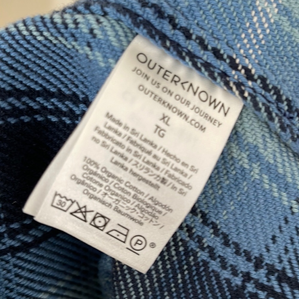 XL Mens Outerknown Blanket Shirt